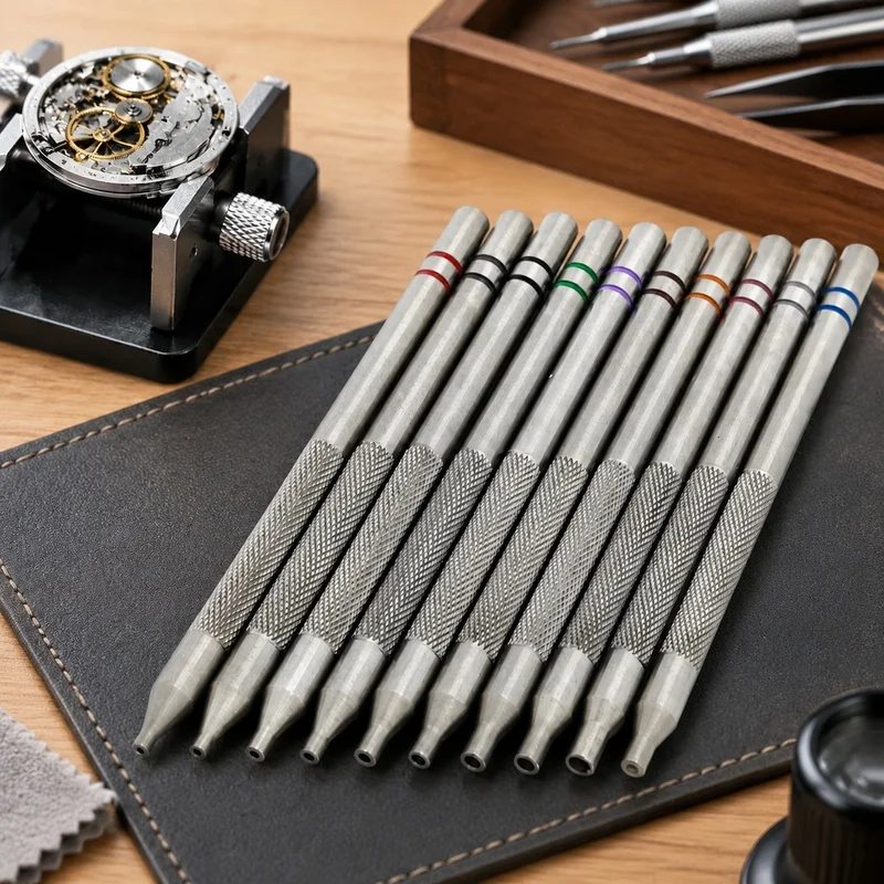 Professional Watch Hand Tool Kit for Removing and Installing Hour, Minute, and Second Hands - Durable Stainless Steel Repair