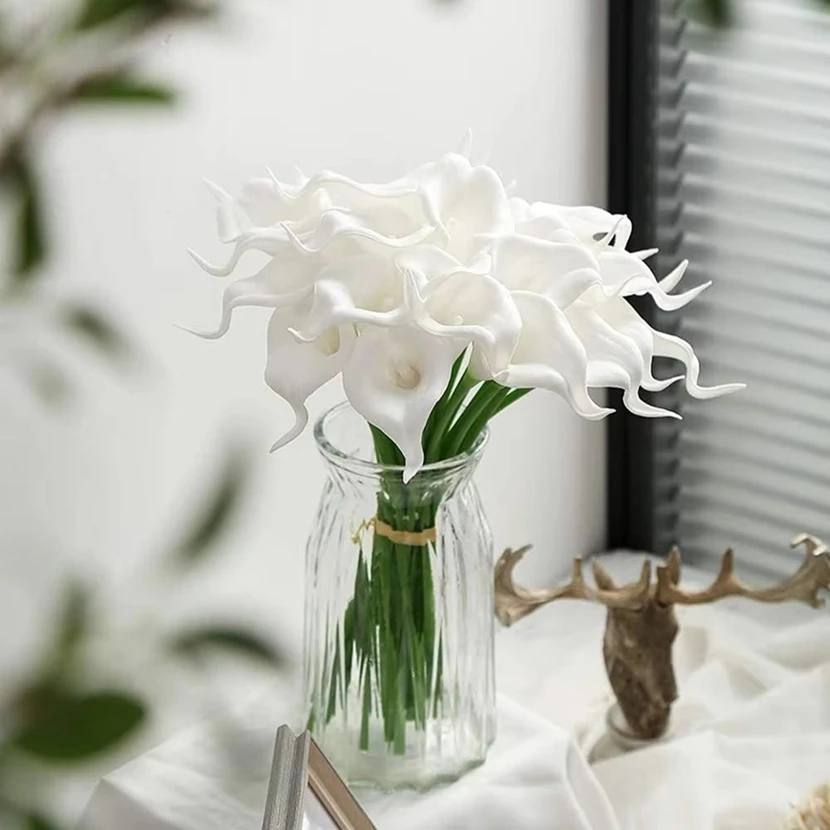 

5pcs Artificial Flower Horseshoe Lotus Wedding Wreath Home Room Table Festival Wall Decor Outdoor Garden Bridal Bouquet DIY Gift