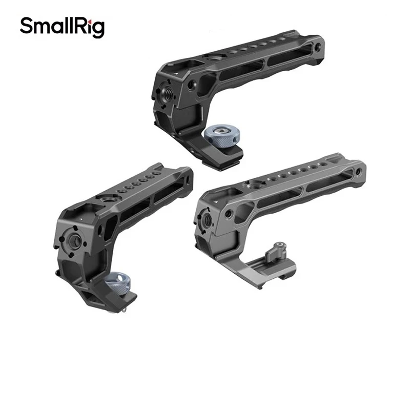 SmallRig Top Handle For Camera Cage 5 Built-in Cold Shoe Mounts Portable Camera Handle For Sony Nikon Canon Camera Cage