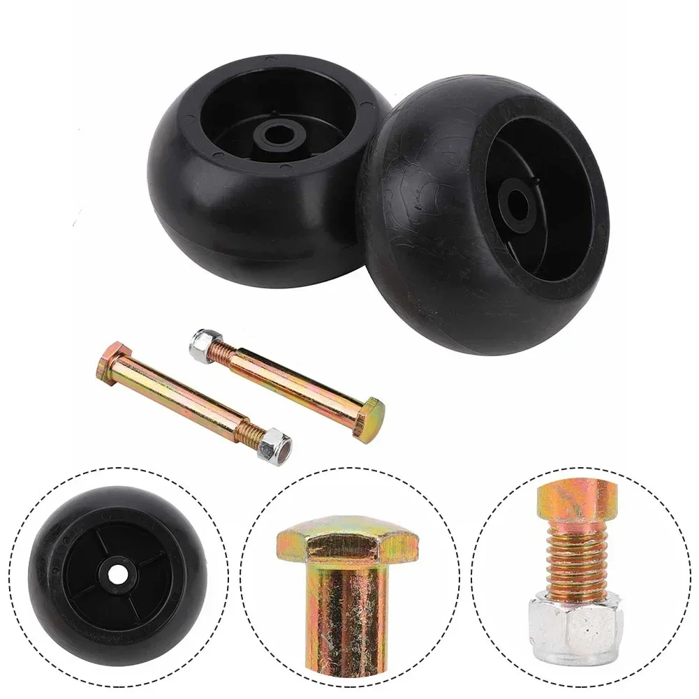 Imagem -06 - Kit de Parafusos de Eixo e Rodas de Deck de Polegadas Peças para Hustler para Passeio em Cortadores Ferramenta Elétrica de Jardim Substituição de Reposição Preta