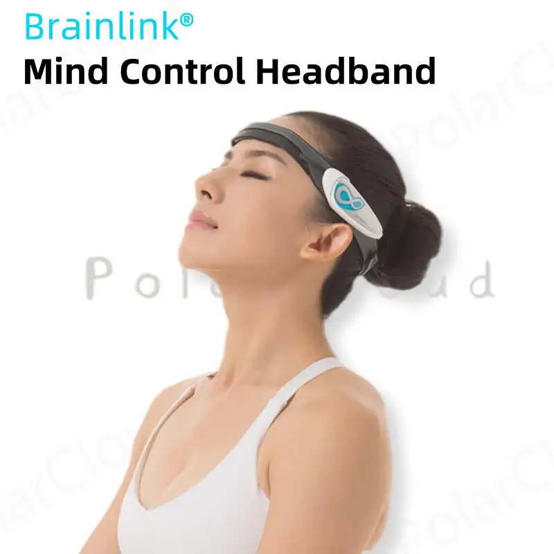 

New Brainlink Lite Mind Control Headband EEG Electrode Sensor Brainwave Feedback Portable Devices For Meditation Training With