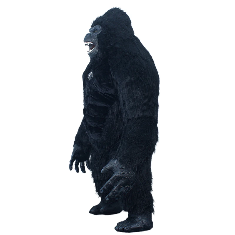 Saygo Upgrade gonfiabile King Kong Costume mascotte per adulto Halloween peloso animale carnevale vestito da passeggio vestito Fursuit Gorilla