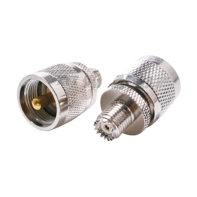 5PCS Coaxial RF connector UHF revolution mini UHF female adapter mini 8.3 female to UHF male