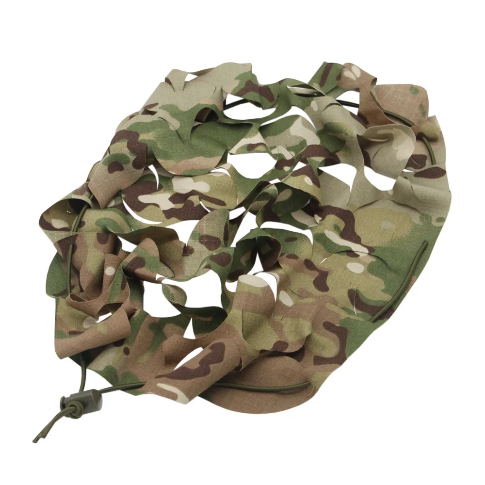 Vulpo Tactical Fast Helm Cover 3D Camouflage Helm Doek Cover Voor Fast Helm Jacht Airsoft Helm Accessoires