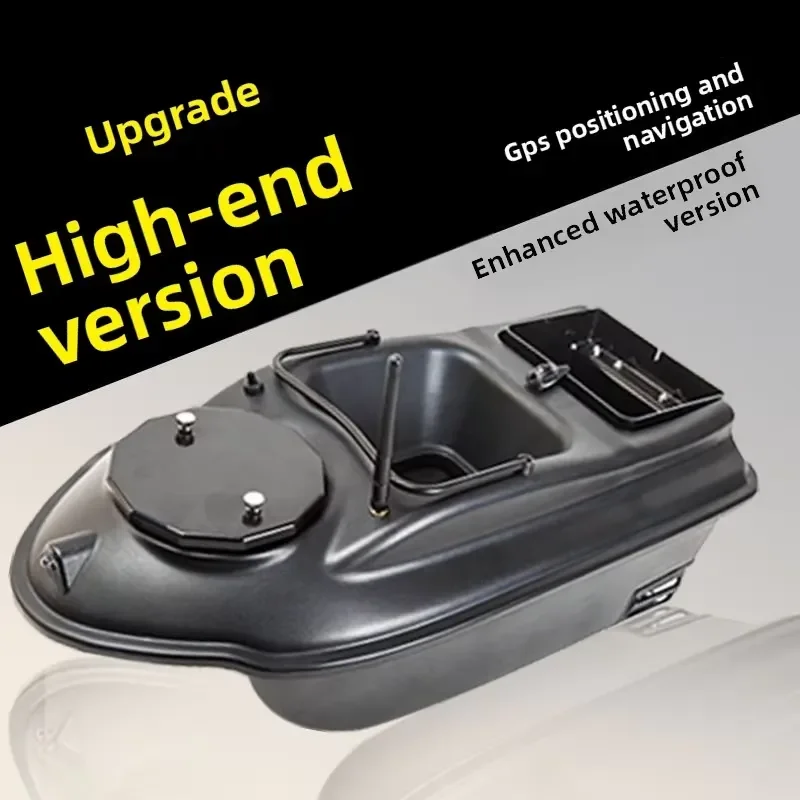 TRY&V Remote-controlled Bait-Throwing Fishing Boat Dual-Compartment Automatic Return 2kg Load Capacity