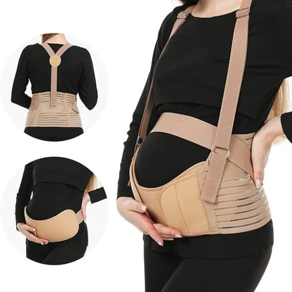 Protector Care Maternity Belly Belt Breathable Adjustable Pregnancy Belly Band Prenatal Bandage Elastic Waist Support Brace