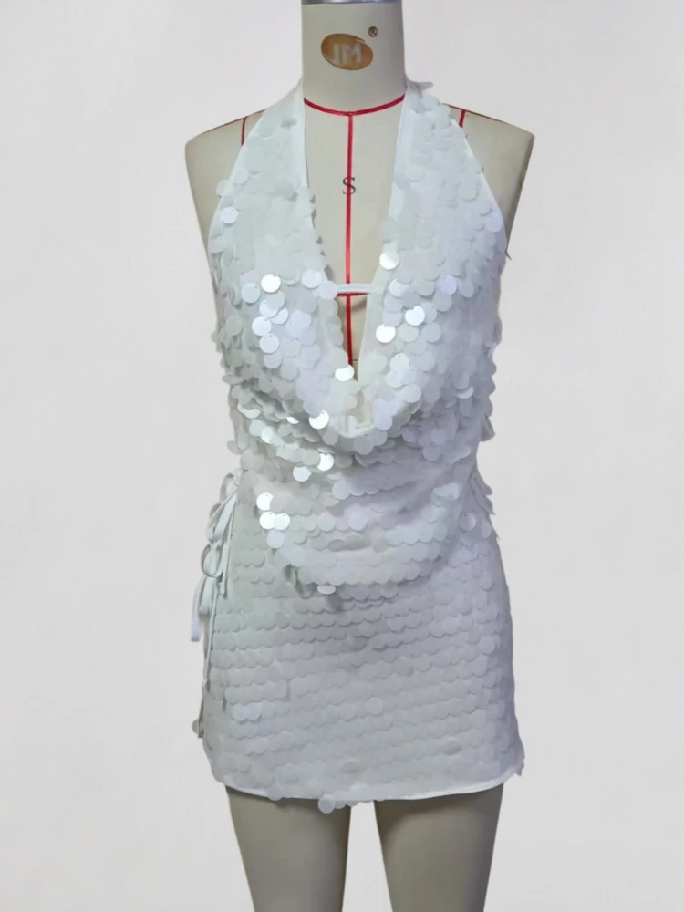 

Swimwear Skirt Cover-up 2 Piece Set Women Crop Tops And Mini Skirt Bathing Suit Fashion Solid Hollow Sexy Beach Cover Up Outfits