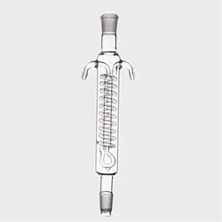 200/300/400 24/29/40 Joint Dimroth Reflux Lab Glass Condenser Distillation