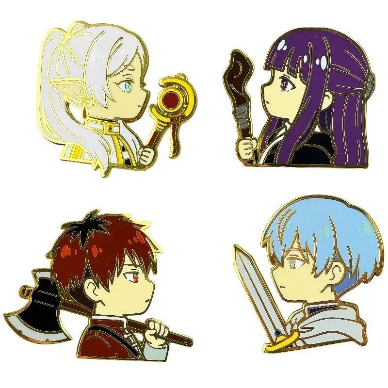 

The Buried Florian Metal Badge Florian Simmel Anime Brooch Surrounding Cartoon Characters Y2k Fashion Toys Anime Cartoon