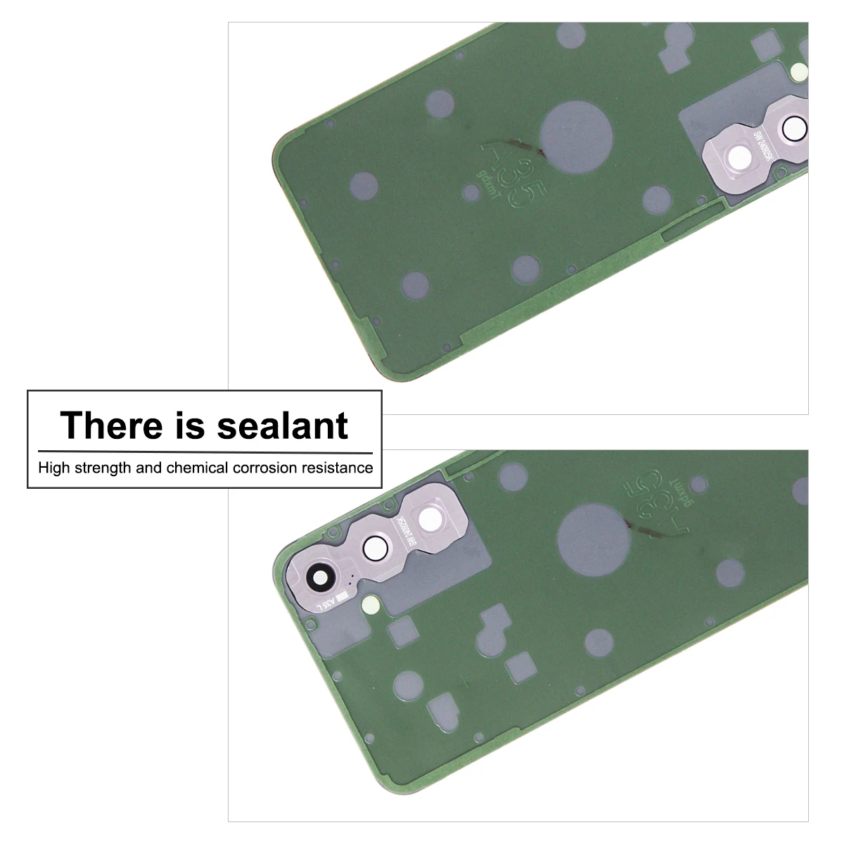 For Samsung A35 5G A556B Back Glass Battery Cover Rear Door Housing Panel Repair Parts with Camera Lens Frame image 5