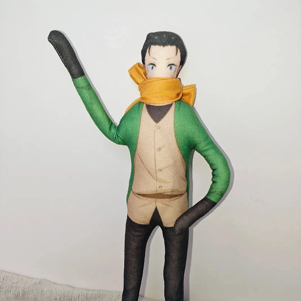 Anime Re Zero Natsuki Subaru Cosplay-Puppe, Plüsch-Stoffpuppen, abstrakte Raumdekoration, drehbare, schlanke Plüschtiere, Unisex-Requisiten – Detail 4