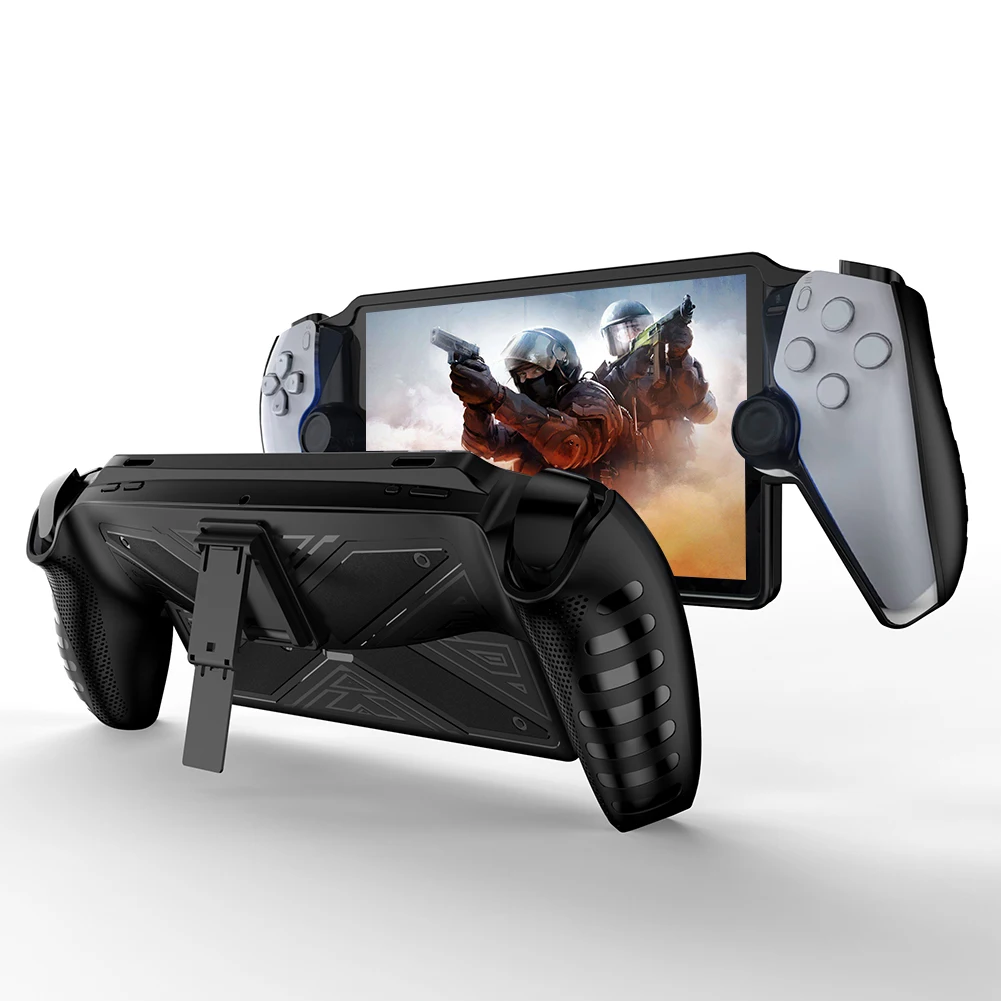 

Protective Case Cover Shockproof TPU Gaming Console Controller Sleeve Skin Game Machine Grip Shell Case for PS5 Portal