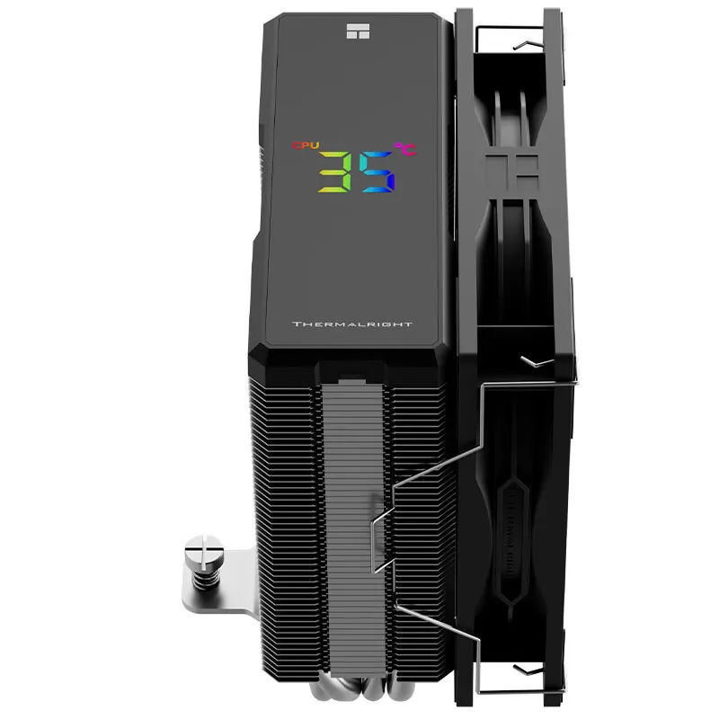 Thermalright TL-Assassin X120 R DIGITAL 4x6mm AGHP4.0 Nickel plated heat pipe 151mm CPU Air Cooler for LGA1851/1700 AMD AM5/AM4 image 3