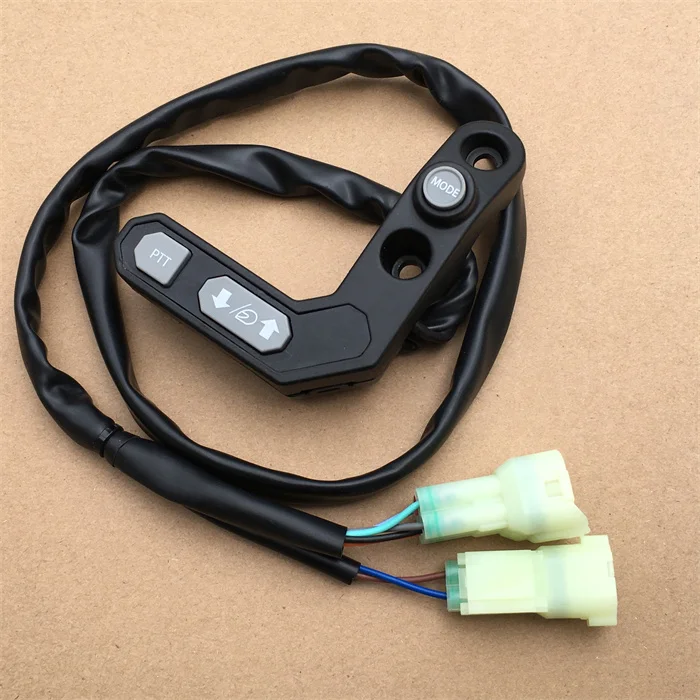 

FOR CFMOTO CF650 National Passenger Car Guard Glass Windshield Switch with PTT Button CF650J-2 Control Lift and Drop
