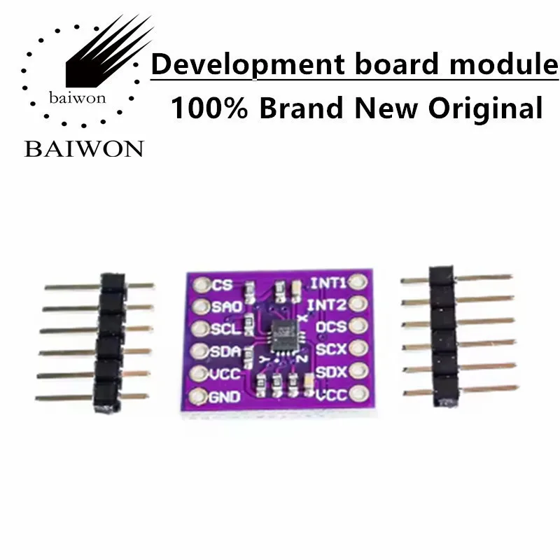 LM75A high-precision temperature sensor development board module, high-speed I2C interface LM75A module