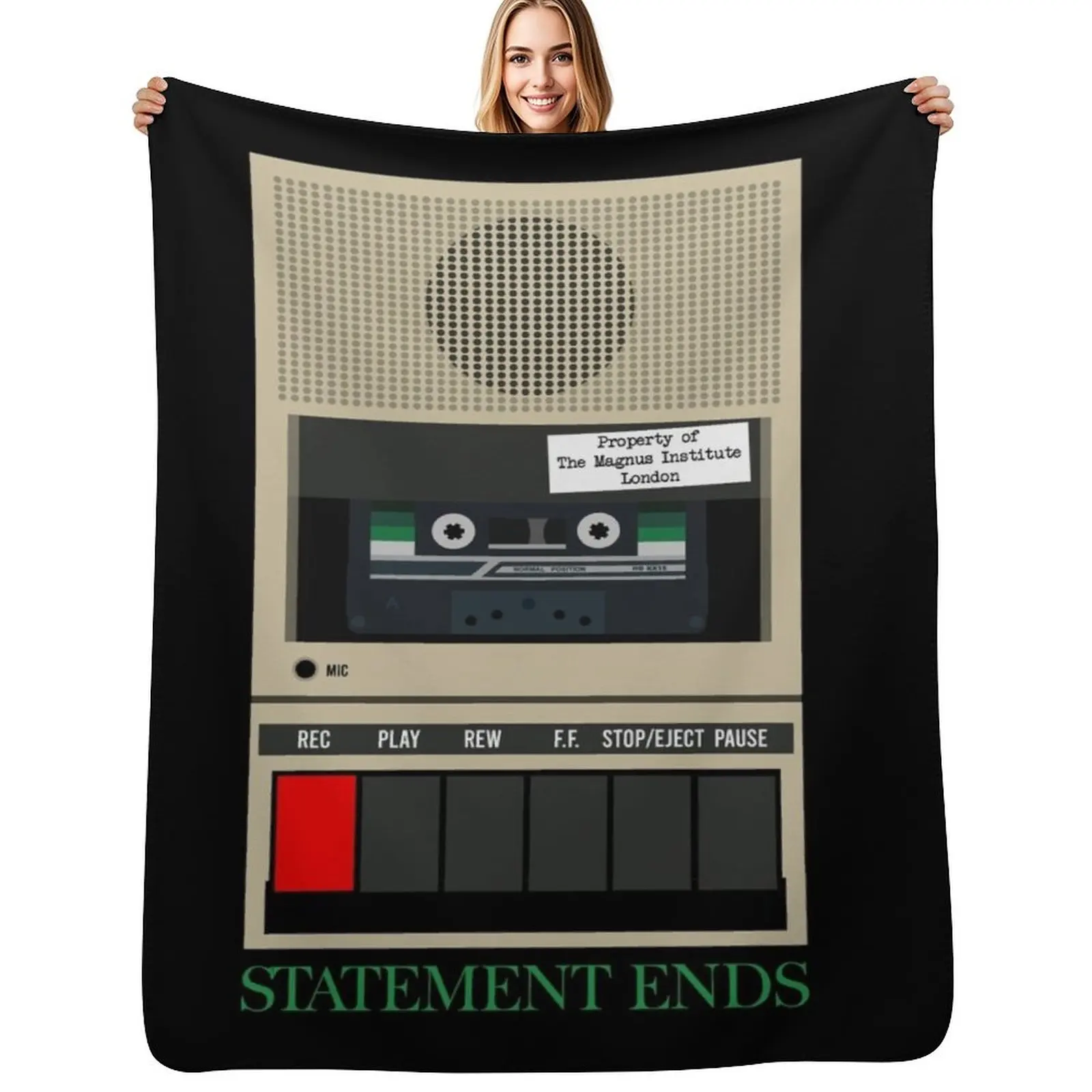 

Statement Ends Throw Blanket Soft Bedroom Blanket for Night Sleeping