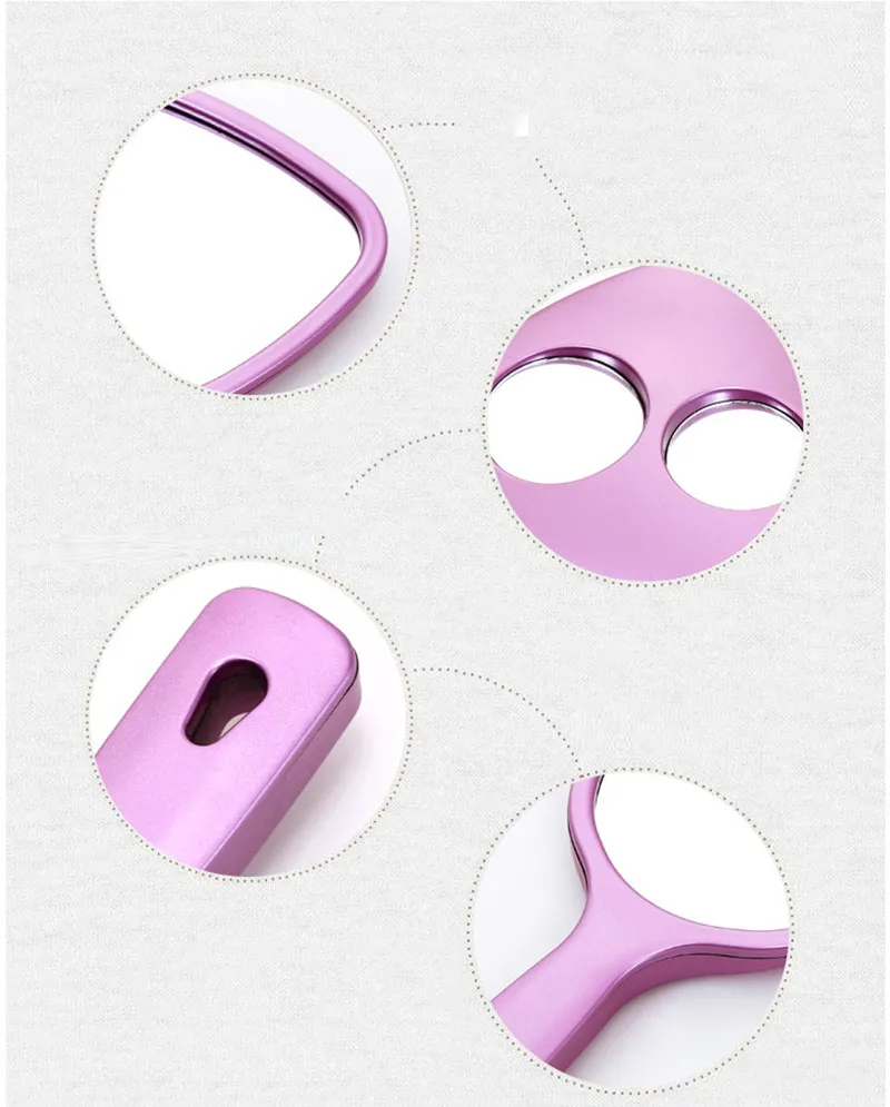 Compact Handle Beauty Mirror Magnifying Portable Handheld Mirror cute makeup vanity mirror