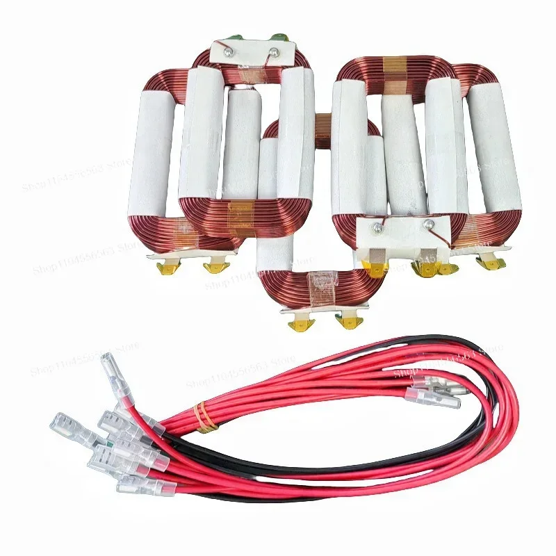 Pure Copper Wire Primary Coil – 900W Microwave Oven Transformer, 220V-240V E105, 30.5mm×86mm with Leads Generator Coil