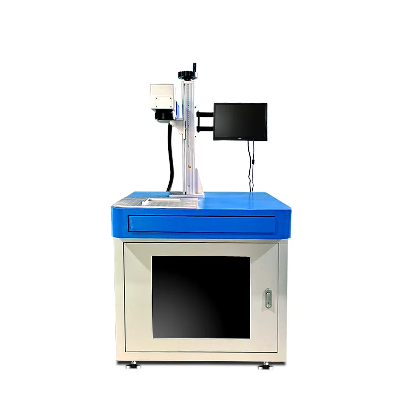 30/50/60/80/100W Max Raycus Jpt Smart Laser Machine Mini Metal Plate Laser Marking Equipment Fiber Laser Engraver With FDA