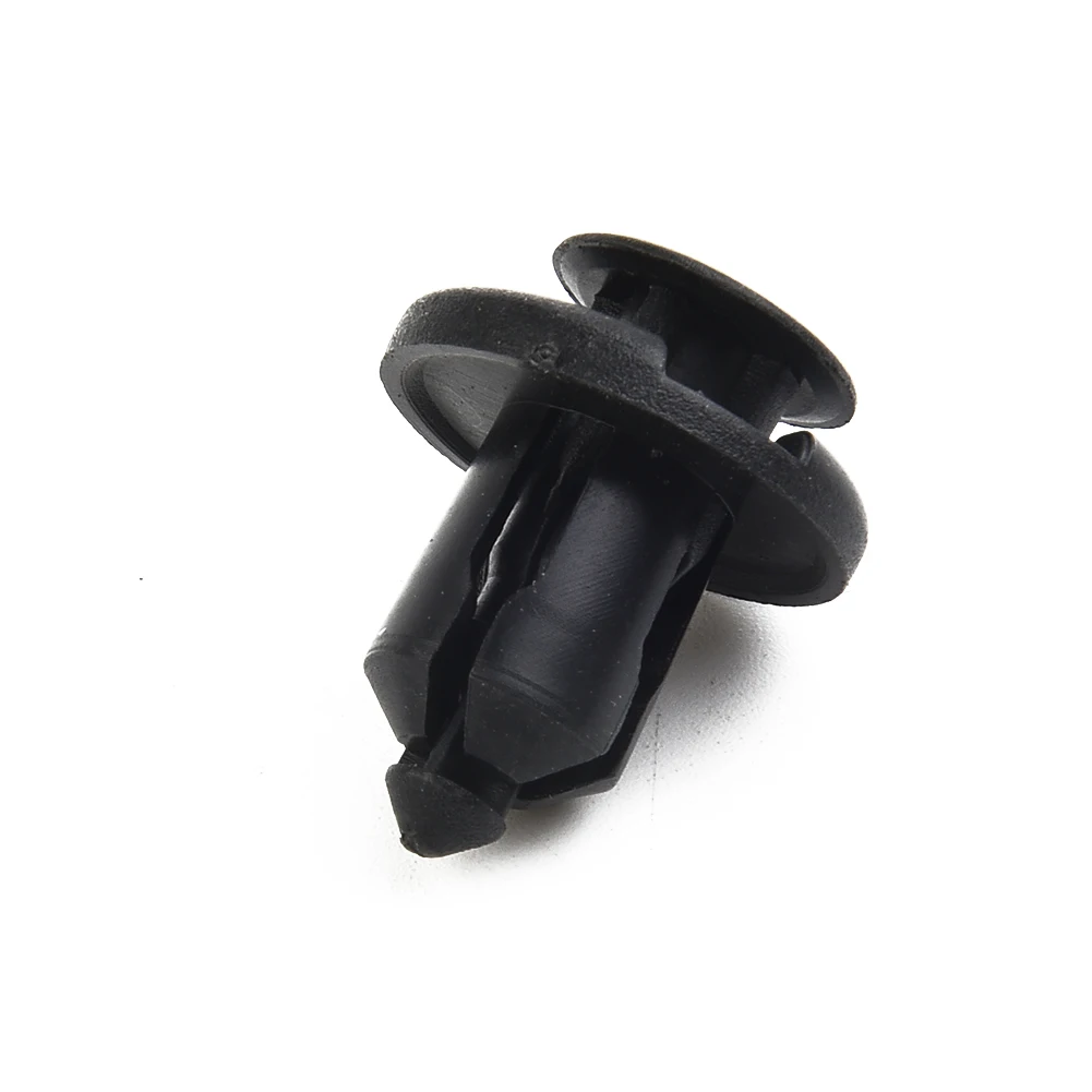 100Pcs Car Bumper Clip For 10mm Hole Plastic Nylon Rivet Fastener Clamps Retainer Screw Fender Clips For Honda