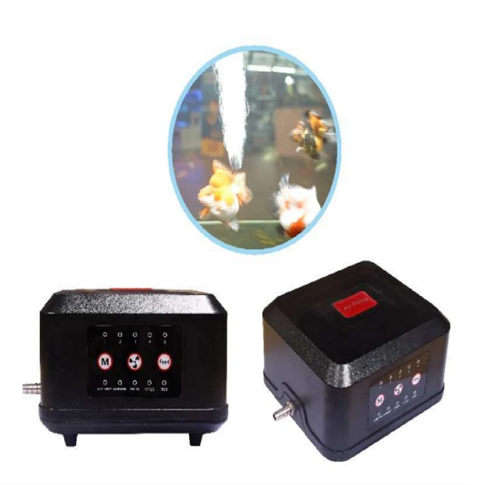 

Двухслойный звукоизоляционный дизайн Сверхбольшой объем воздуха Аквариумный воздушный насос Сенсорный экран Встроенный обратный клапан Воздушный насос