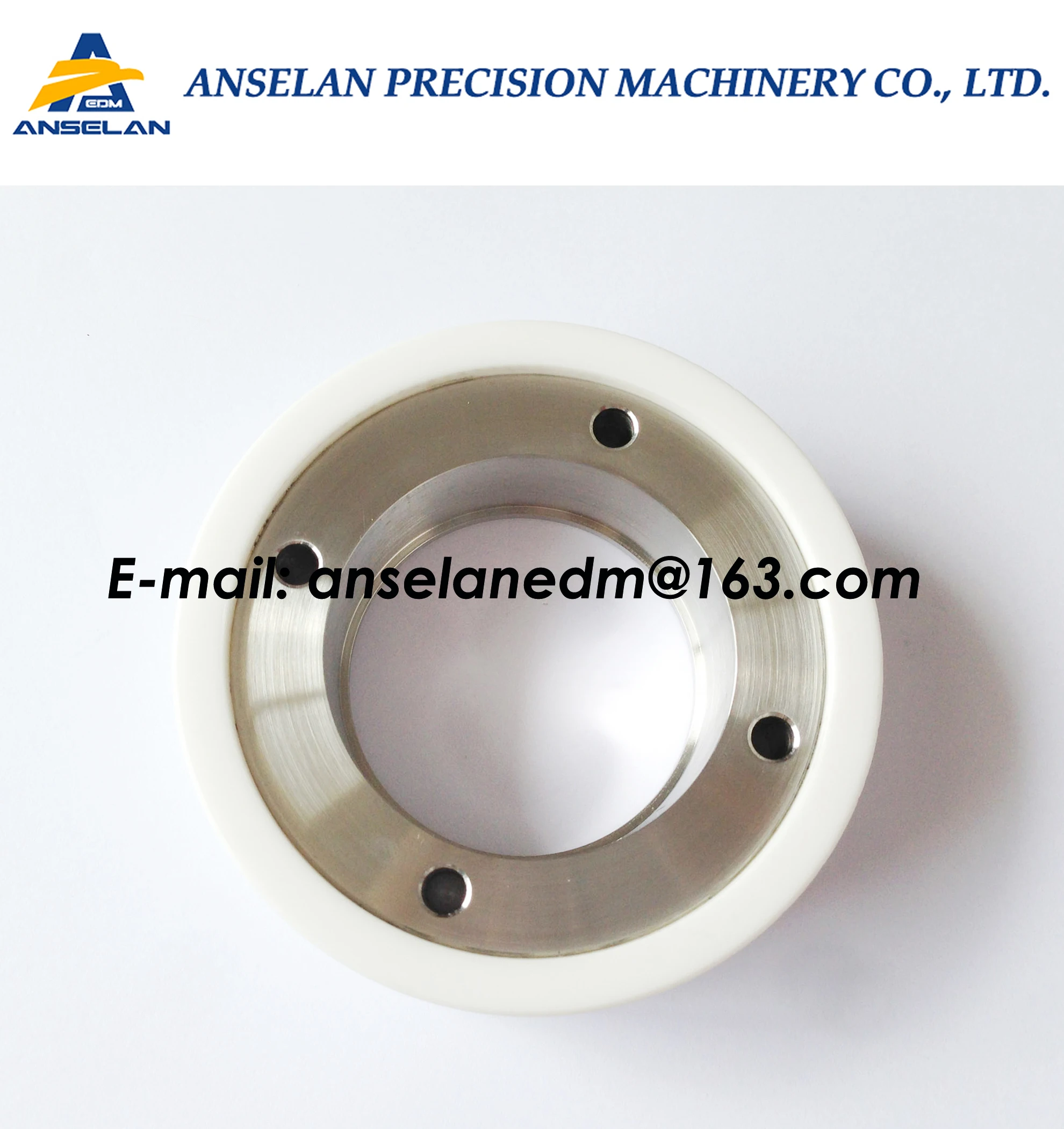 A290-8119-X382 Pinch Roller F421 Ø80x47x22Tmm Feed Section (Please select the materials of Black Ceramic or White Ceramic type)