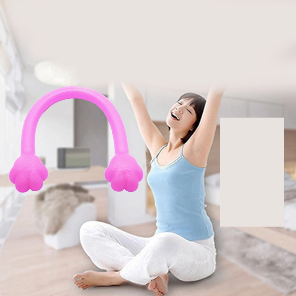 

1 pc Silicone Resistance Bands Premium Fitness Equipment For Home Workout Yoga Arm Pulling Rope (Random Color)