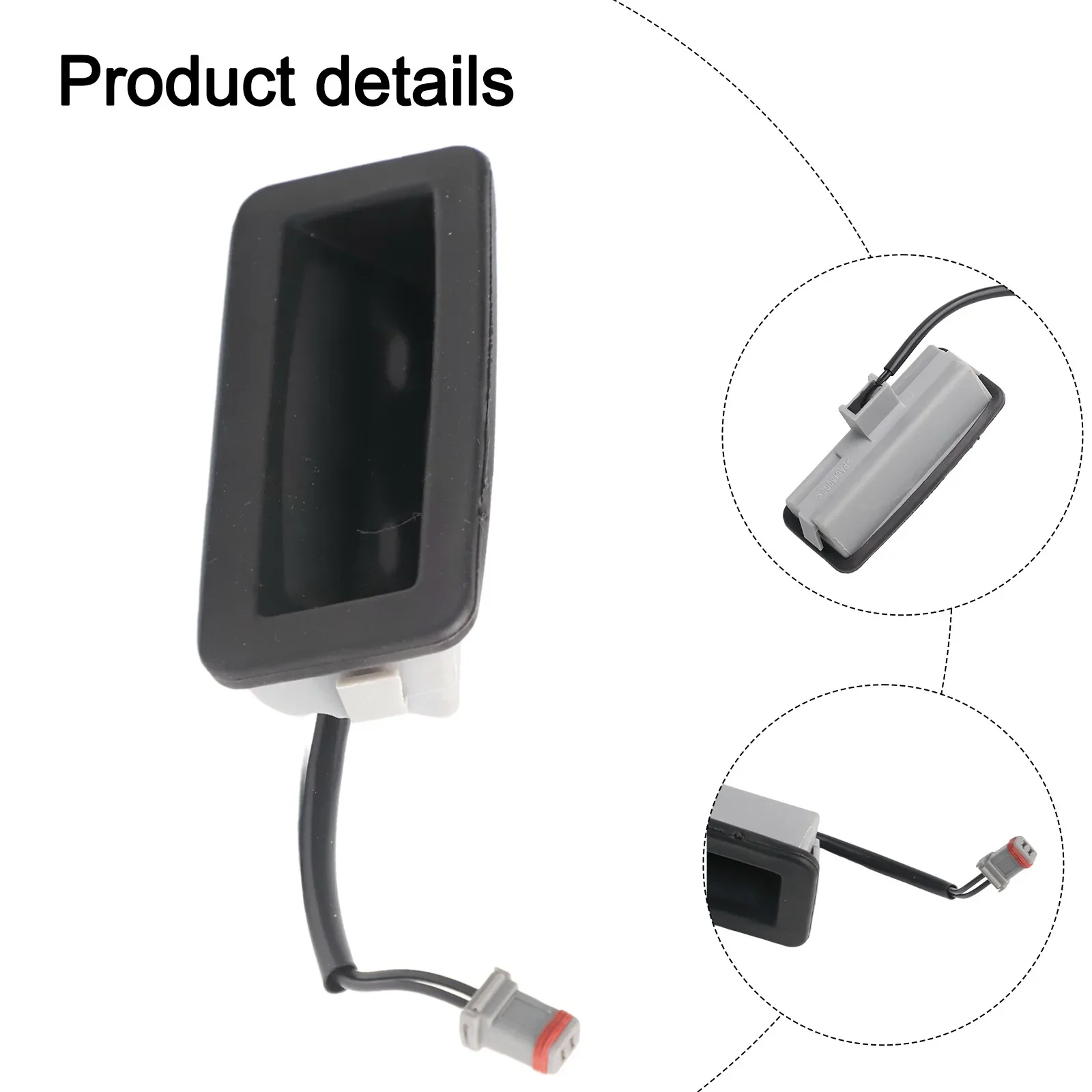 

Trunk Release Switch As Shown In The Figure Rear Boot Release Switch For SUV Models OEM Number YUZ500020 Sleek Black Finish