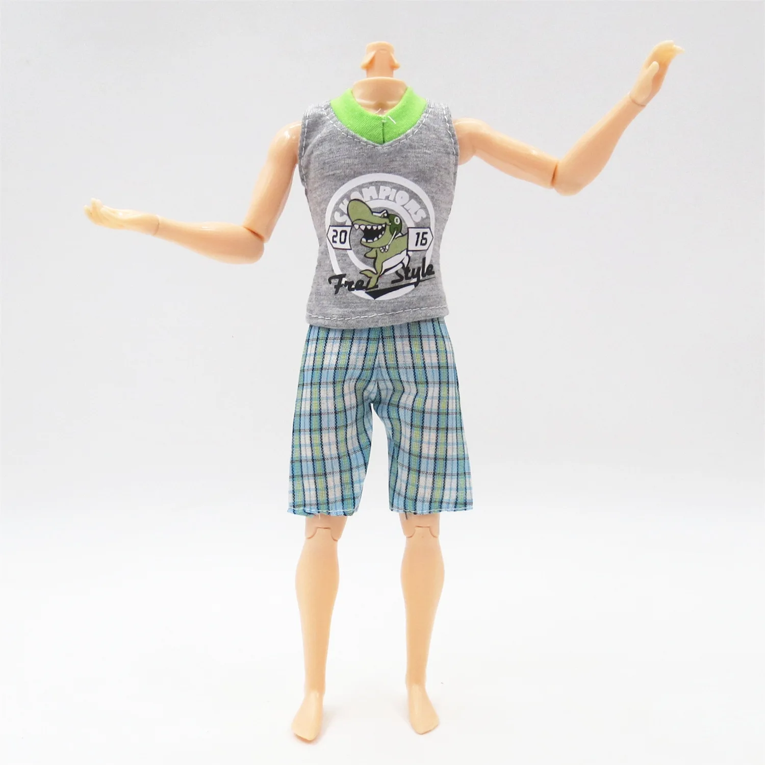 For 30cm Ken Barbie Male Doll Clothes Fashion Men\'s Wear Casual Sports Multi Style 1/6 Bjd Accessories Uniform Shorts Trousers