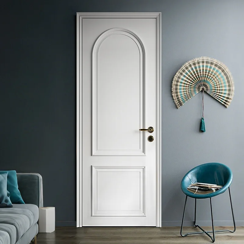 Solid wood composite lacquered door bedroom  set  interior door solid wood lacquered  study bedroom  wooden door