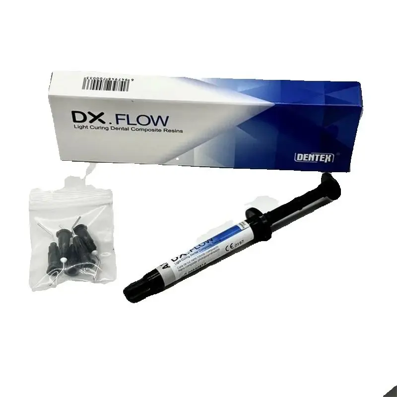 Hot Selling Dental DX.FLOW Composite High Medium Low Flow A1 A2 Dental Consumables Flowable Composite Resin