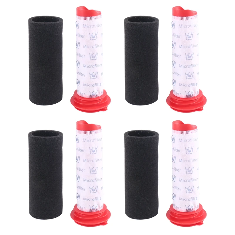 4 Pack Filters For  Athlet Handheld Vacuum Cleaner, Filter For  BCH6L2560 BCH6L2561BCH6ZOOO