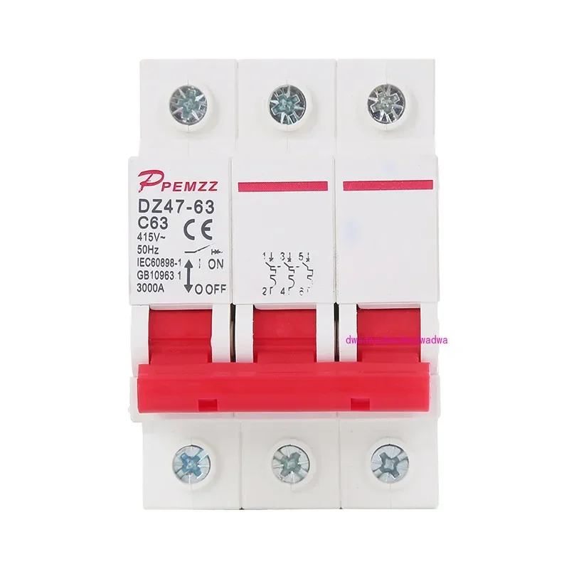 MCB Air Switch Miniature Household Circuit Breaker Leakage Overload Protection Air Breaker