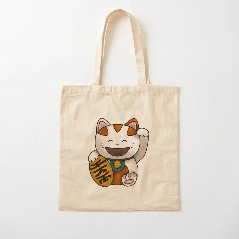 Maneki neko Bolso de mano Bolsos de mano para mujer Bolso de mano de lona para mujer