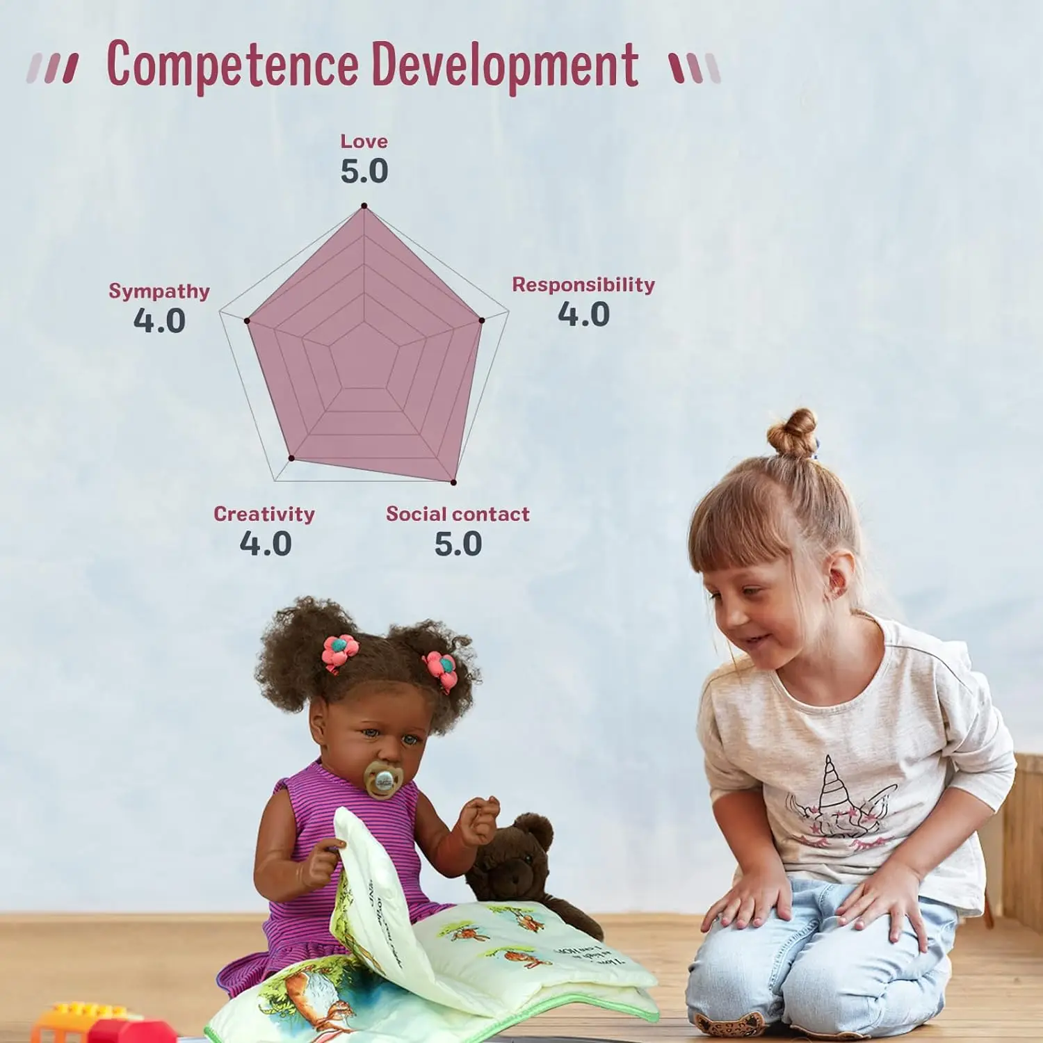 Reborn-Babypuppen, Schwarz – 55,9 cm, lebensechter weicher Körper, realistische Babypuppen für Neugeborene, taupefarbene Augen, Karamell, Hautton, Orange, zerkleinert