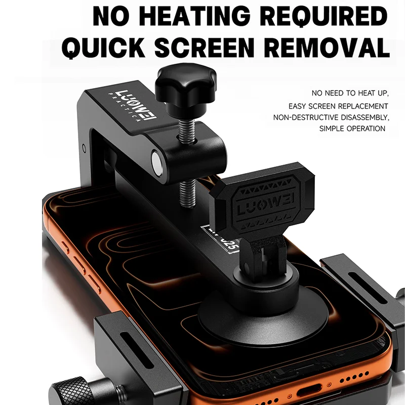 LUOWEI LW-025  Repair Clamp for Screen Back Glass Removal Non-Destructive Disassembly Mobile Phone Repair Tool