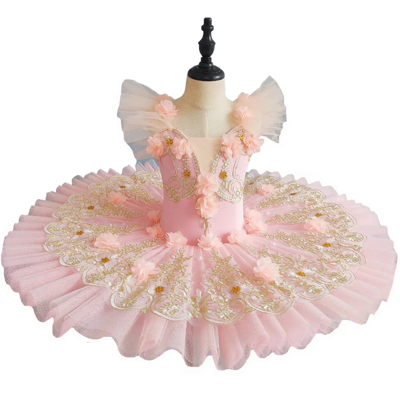 2024 Professional Ballet Dress Women Kids Girls Adults Tutu Ballet Swan Lake Ballet Costumes Ballerina Performance Dance Outfits