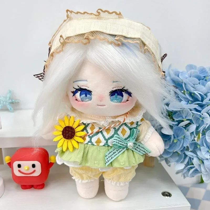 

20 см аниме игра Genshin Impact Kawaii косплей плюшевая кукла тело со скелетом Furina мультфильм мягкие плюшевые модели игрушечные фигурки подарок
