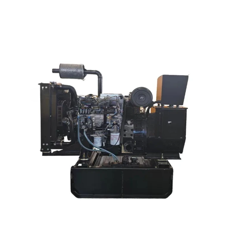 Emergency backup power supply for charging special generator set for outdoor operation site