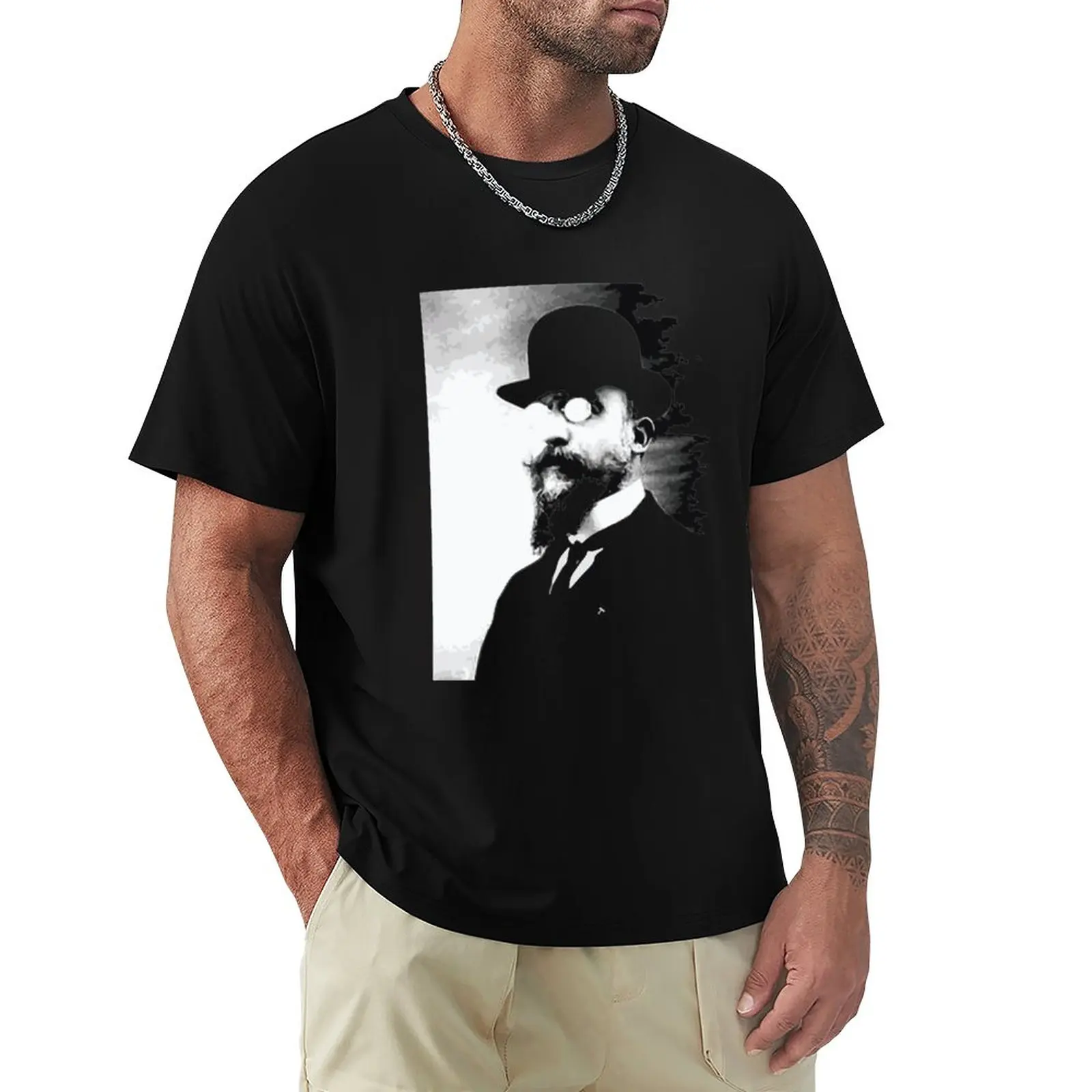 

Erik Satieclassical music T-Shirt t shirt man tees man clothes big and tall t shirts for men