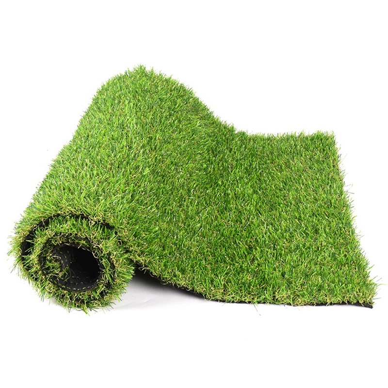 200cm Artificial Grass Lawn 4 Color False Turf Outdoor Fake Grass Carpet High Quality Plants Mat For Football Field Garden Decor