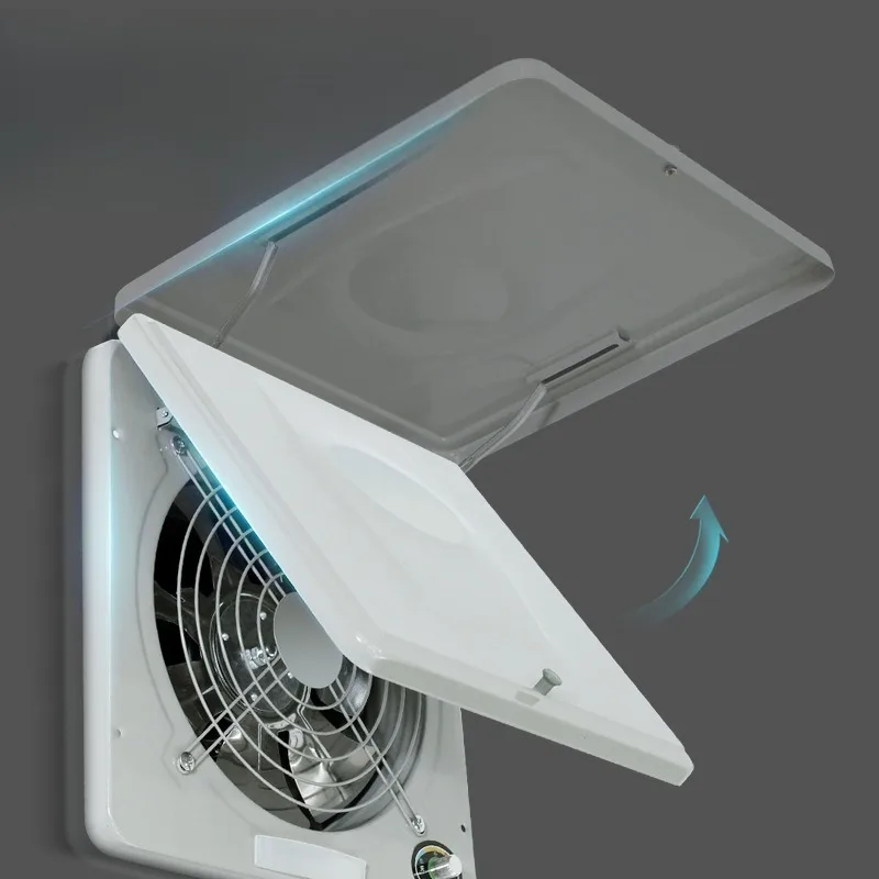 Flip Window Mount Exhaust Fan Powerful Kitchen Ventilation Fan Household Industrial Smoke Extractor Air Ventilation Fan