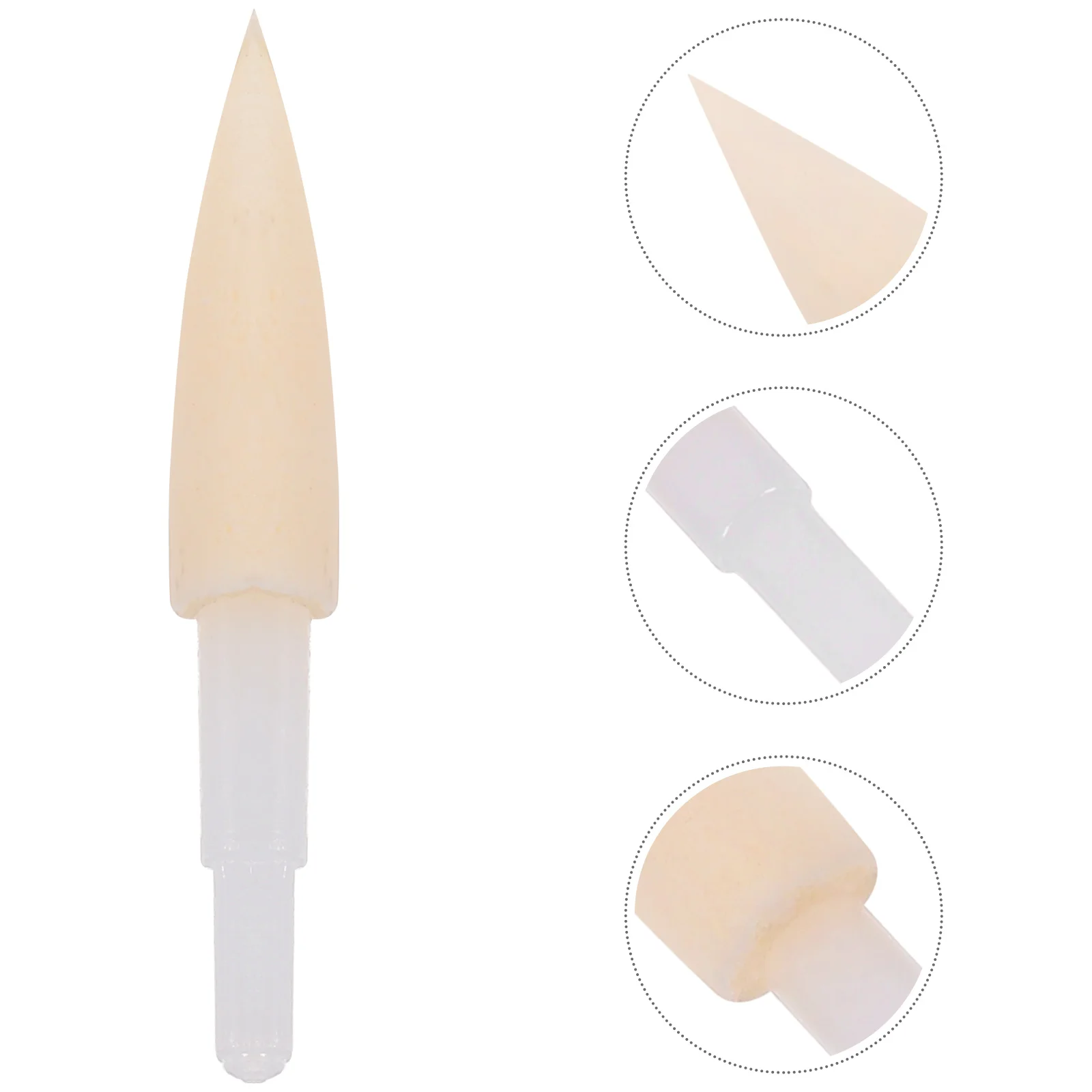 

20 Pcs Writing Brush Head Soft Sponge Pen Tip 280X050X050CM Calligraphy Supplies