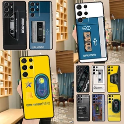 Walkman Case For Samsung S22 S23 Ultra S8 S9 S10 S10e Note 10 Plus Note 20 Ultra S21 S20 FE Cover