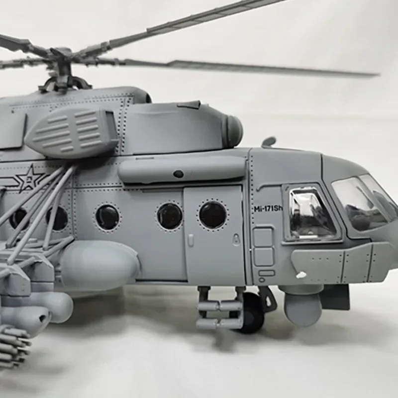 1:48 Scale Mi-171SH Alloy Die Cast Land Aviation Multi-purpose Transport Simulation Military Aircraft Model