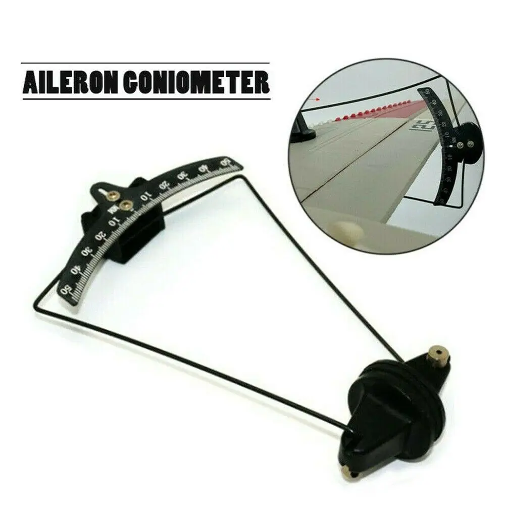 Radio Control Fixed Wing Plane Inclinometer Aileron Angle Meter RC-Airplane Tool