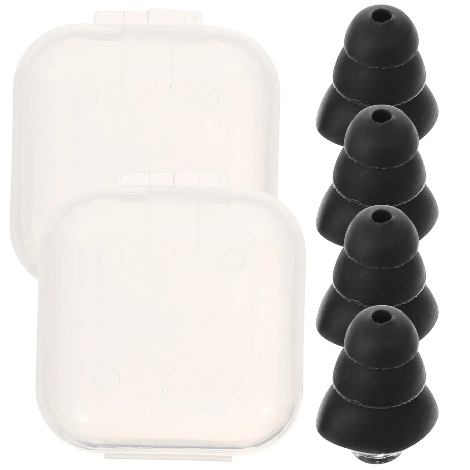 

Noise Canceling Earplugs 2 Pairs Earbuds Blocking Plugs Anti Noise Suitable Sports Health Care Ear canal