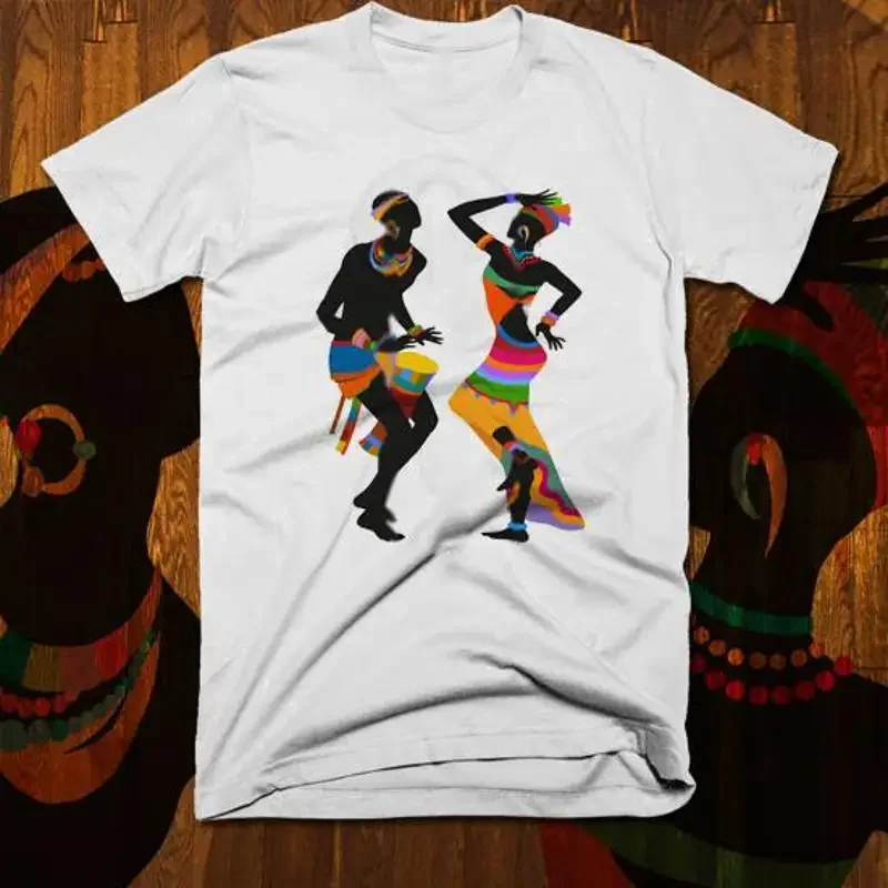T-shirt Djembé Afrique : Fierté et culture de l'histoire noire – Connais-toi toi-même – Nouveau tee-shirt