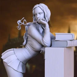 1/24 75mm 1/18 100mm Harz Modell Kits magische Mädchen Figur unbemalt keine Farbe RW-1294