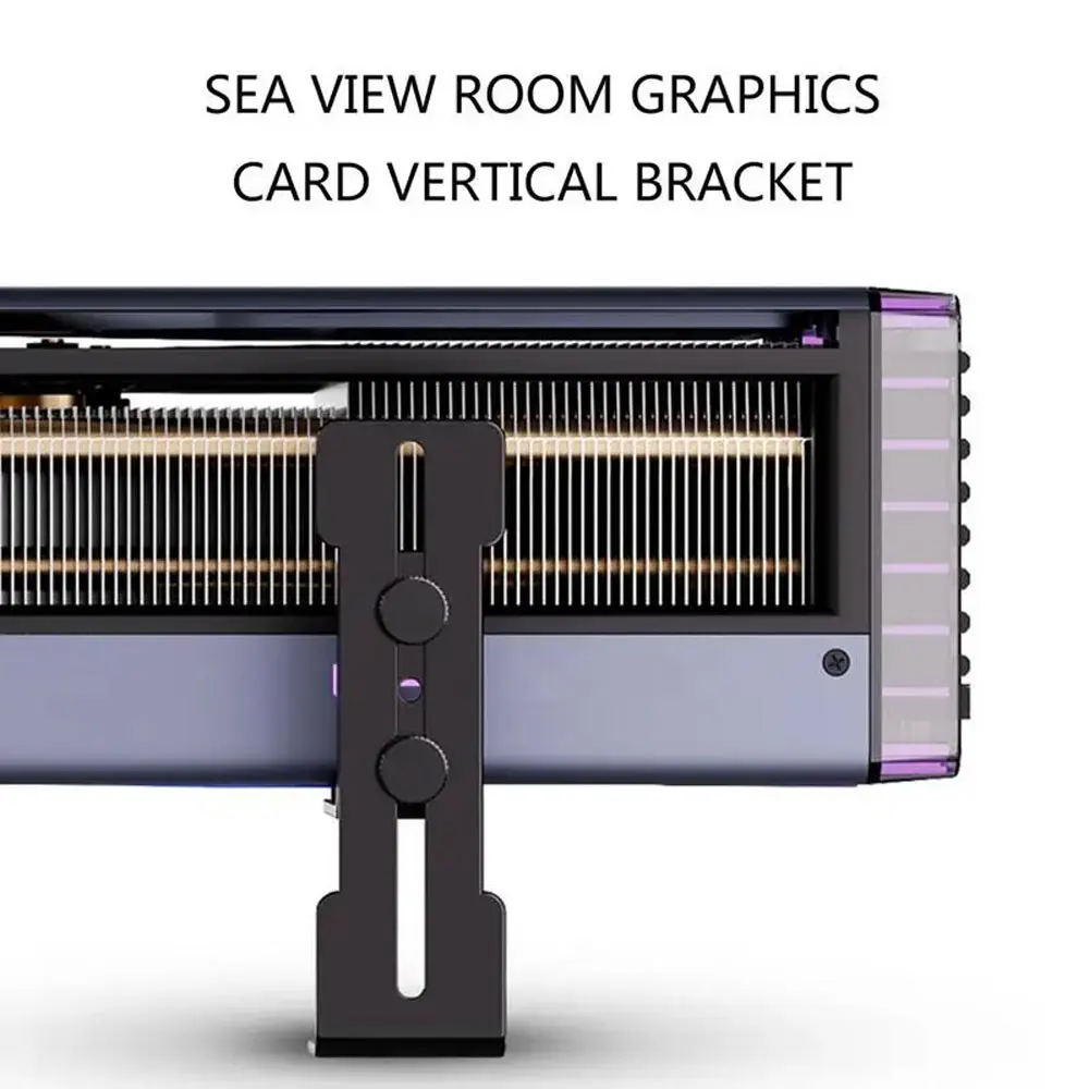 Graphics Card Holder Adjustable Video Card Bracket GPU Holder for ITX/ATX Desktop PC Case Accessory Prevent Sagging